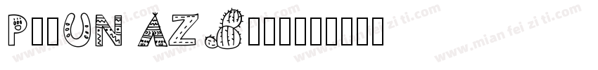 ProUN AZ Bold字体转换